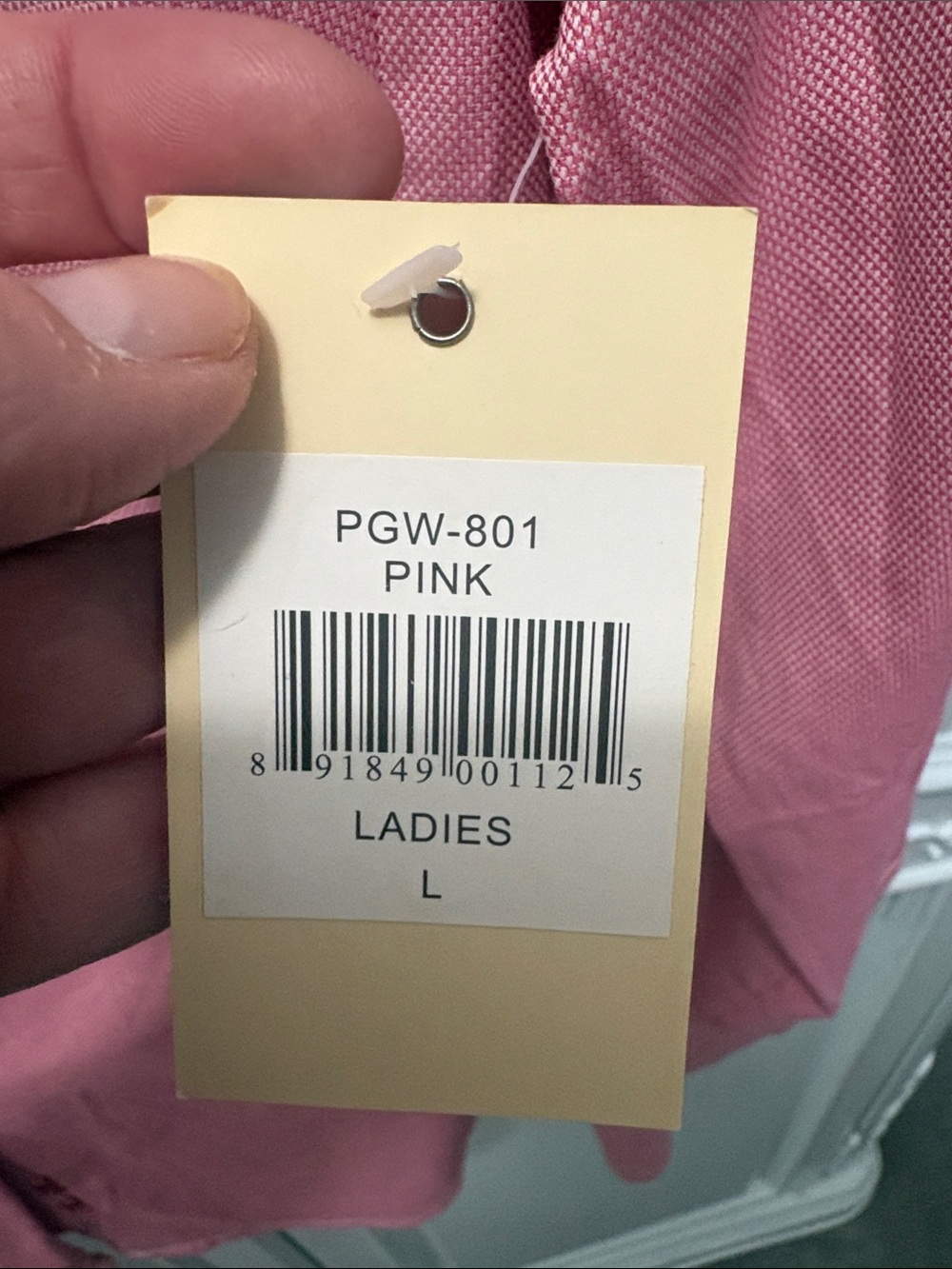 Henri-Henri La' Royale Pink and Purple - Long-Sleeve Button Down Shirts - Large - Picture 7 of 15